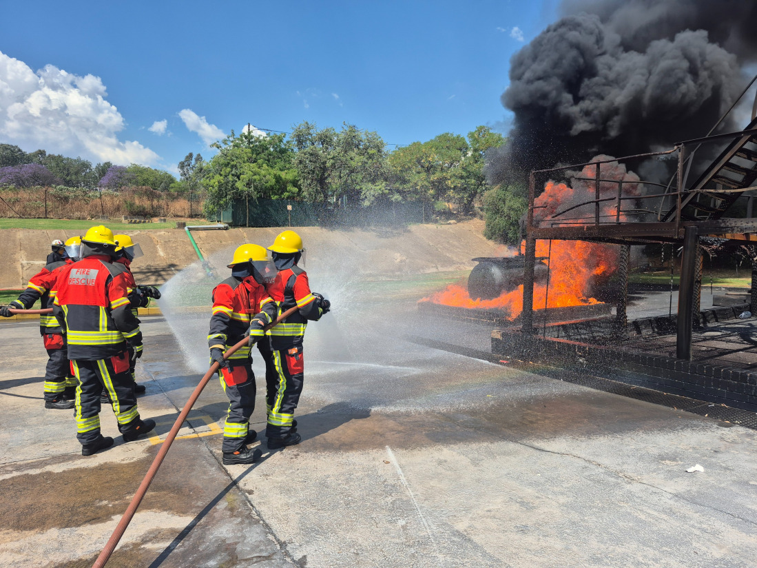 EVACQ8 fire training